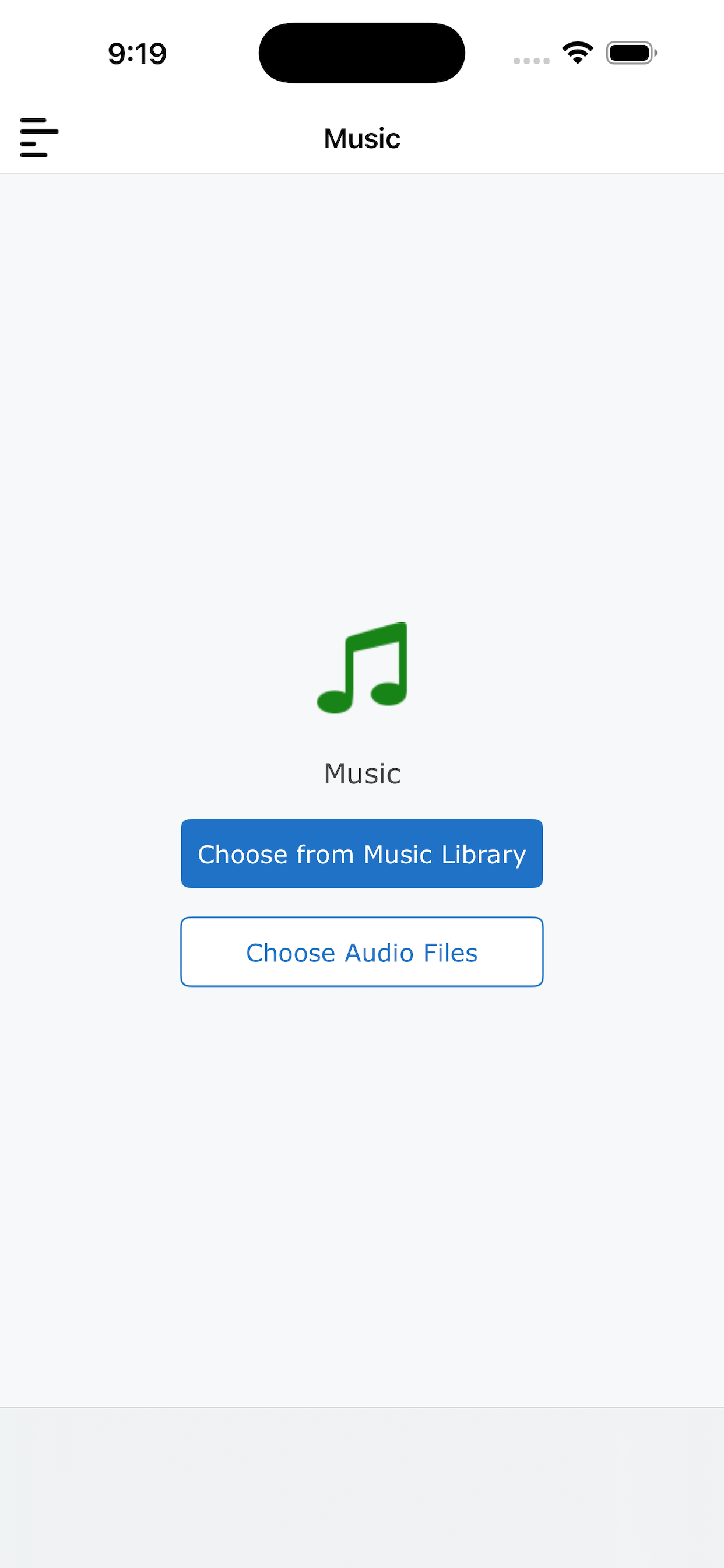 SmartZip file options screen